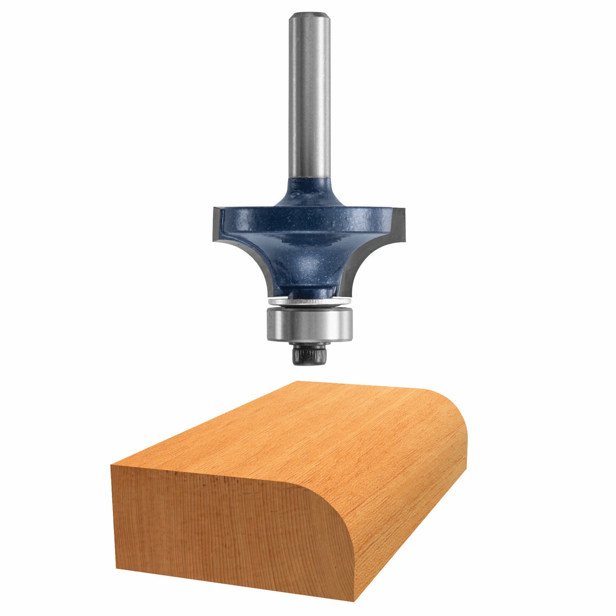 Bosch 1-4 x 1-2 in Carbide Tipped Roundover Bit 85294M