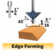 Bosch 1-5-16 x 45 Carbide-Tipped Chamfer Router Bit 85298MC