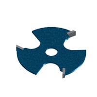 Bosch 1/8" Carbide Tip 3-Wing Slot Cutter Bit 85529M