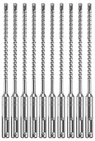 Bosch 10-Piece 3-16 x 4 x 6-1-2 in SDS-plus Bulldog Xtreme Carbide Rotary Hammer Drill Bits HCFC2011B10