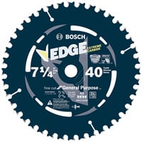 Bosch 10 pc 7-1/4" 40 Tooth Edge Circular Saw Blades, Fine DCB740B10
