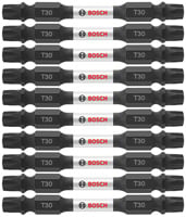 Bosch 10 pc Impact Tough 2.5" Torx #30 Double-End Bits ITDET3025B