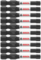 Bosch 10 pc Impact Tough 2" Torx #30 Power Bits (Bulk) ITT302B
