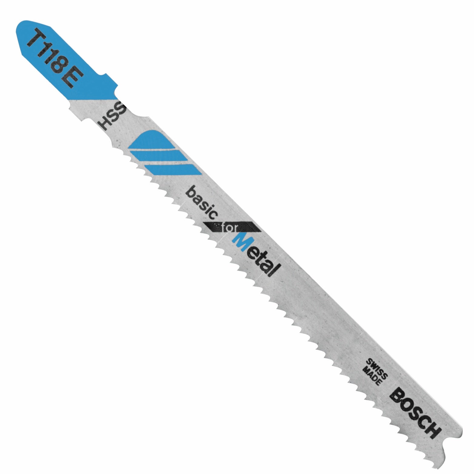 Bosch 100 pc 3-5/8" 14-18 TPI Flex, Metal TS Jigsaw Blades T118EF100