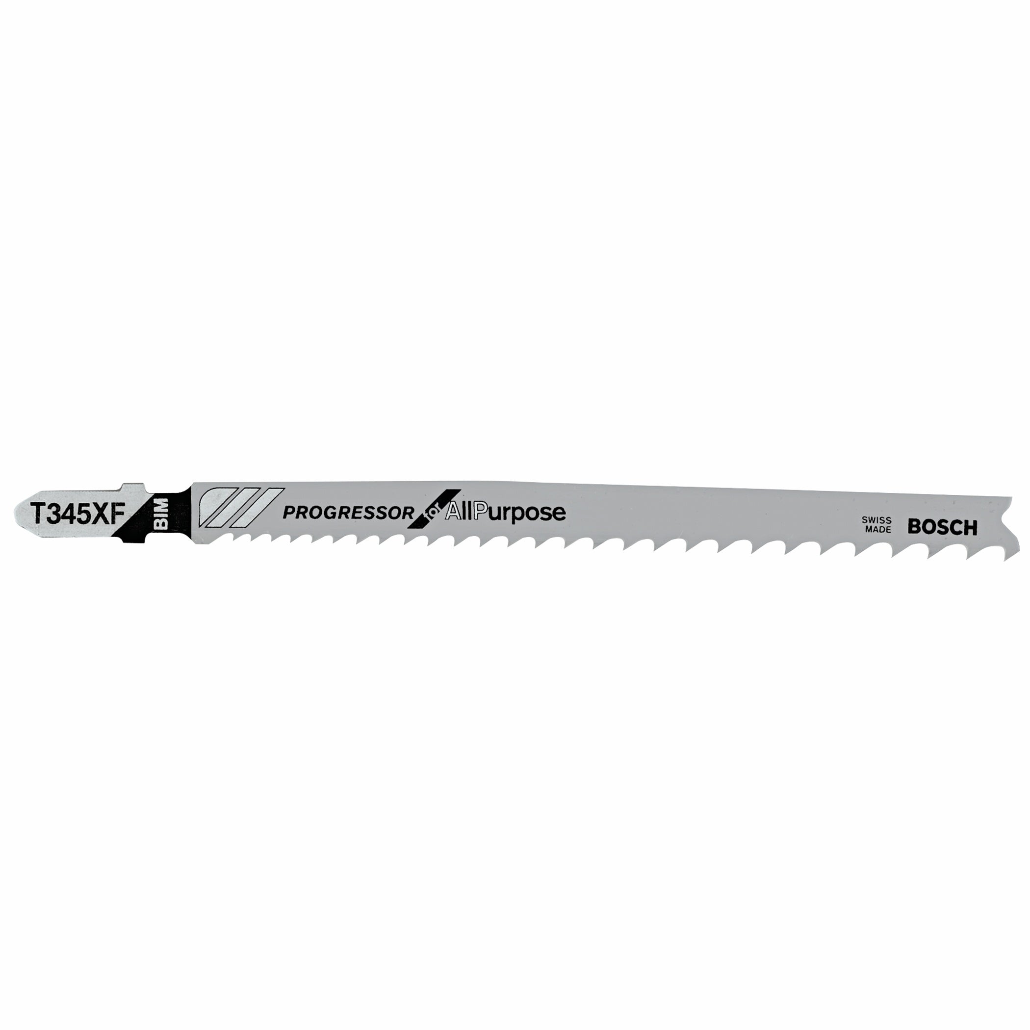 Bosch 100 pc 5-1/4" 5-10P TPI Progressor T-Shank Jigsaw Blades T345XF100