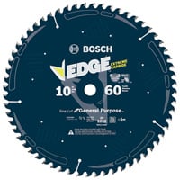 Bosch 10" 60 Tooth Edge Circular Saw Blade, Fine Finish DCB1060