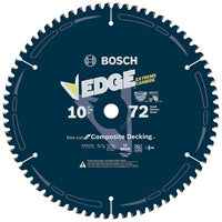 Bosch 10 in 72 Tooth Edge Circular Saw Blade for Composite Decking DCB1072CD