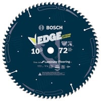 Bosch 10" 72 Tooth Edge Circular Saw Blade, Laminate DCB1072