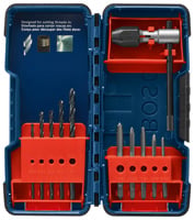 Bosch 11 pc Tap & Drill Bit Combo Set BDT11S