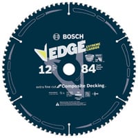 Bosch 12" 84 Tooth Edge Circular Saw Blade, Comp. Decking DCB1284CD
