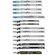 Bosch 14-Piece T-Shank Jig Saw Blade Set for Laminate-Wood-Metal T14C