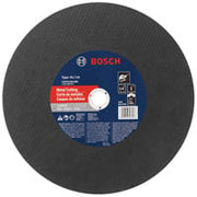 Bosch 14 in 5-32 in 1 in Arbor Type 1A ISO 41 24 Grit Metal Cutting Bonded Abrasive Wheel CWPS1M1400