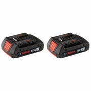 Bosch 18V 20 Ah Standard Power Battery 2-Pack BAT612-2PK