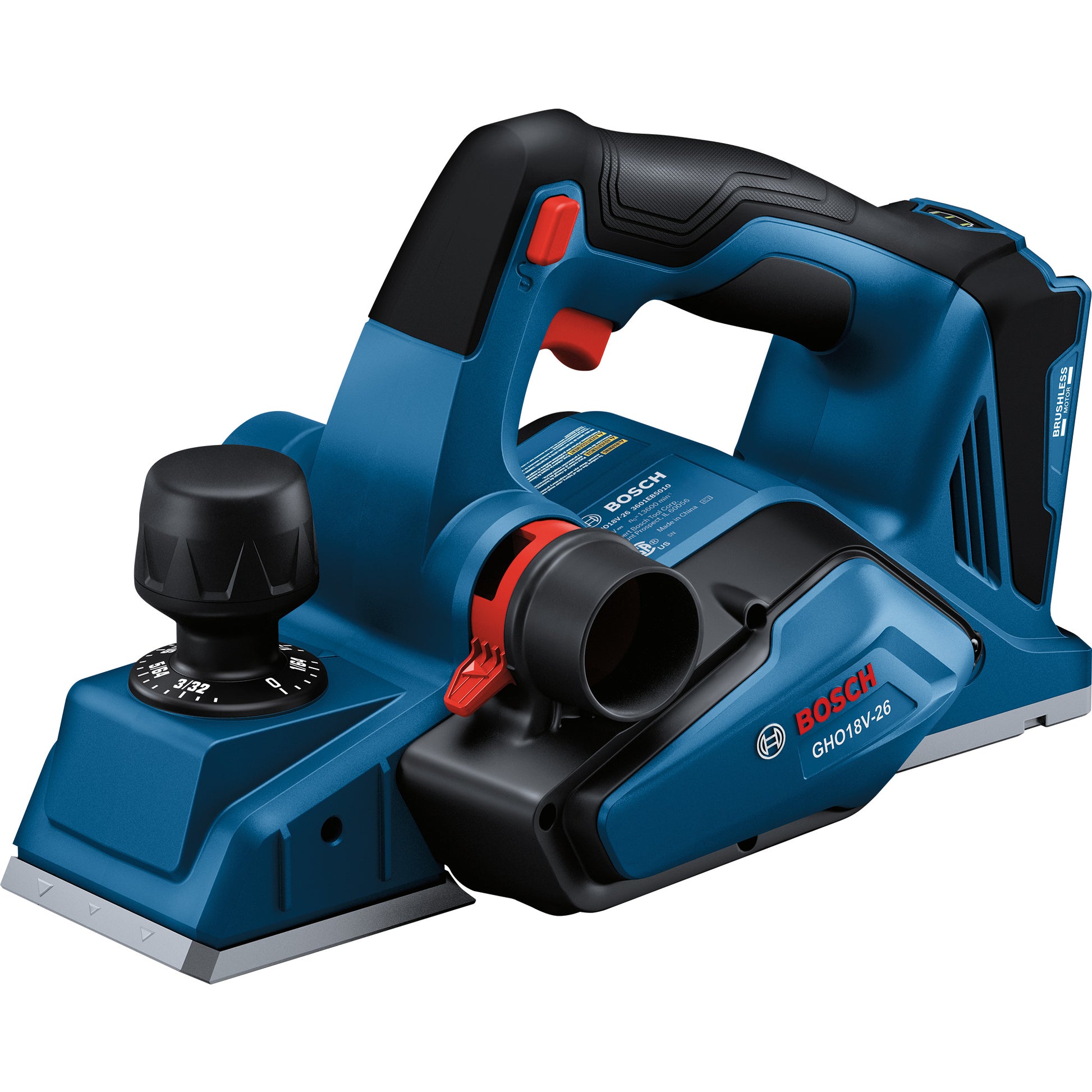Bosch 18V 3-1/4" Brushless Planer GHO18V-26N