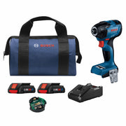 Bosch 18V Brushless Advanced Connected-Ready Impact Driver with 2 40 Ah kit GDR18V-1860CB25