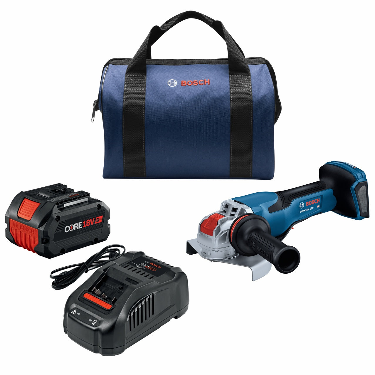 Bosch 18V Profactor 5-6" X-Lock Paddle Switch Angle Grinder GWX18V-13PB14