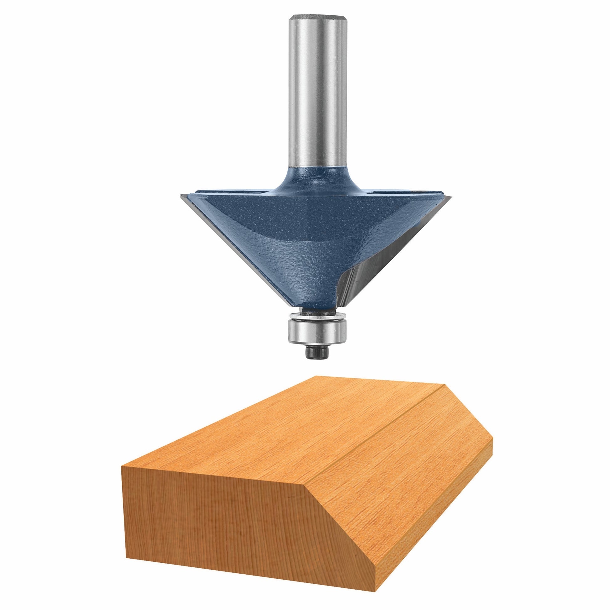 Bosch 2-13/32 x 45 Carbide Tip Chamfer Bit 85593M