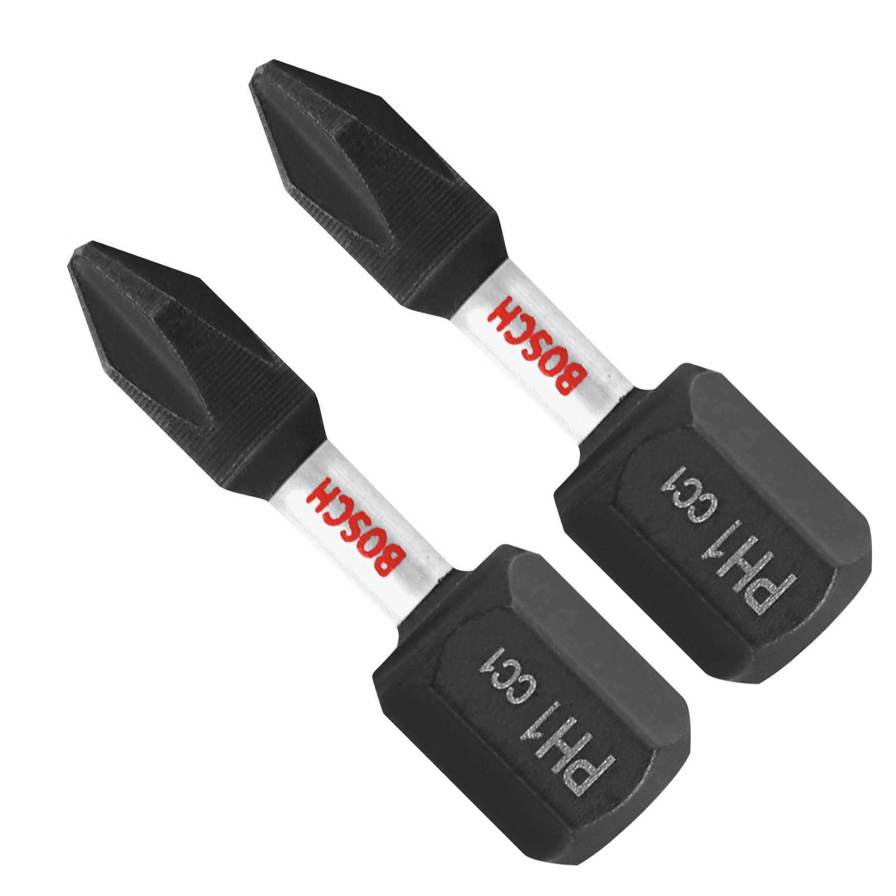 Bosch 2 pc Driven 1" Impact Phillips #1 Insert Bits ITDPH1102