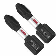Bosch 2-Piece Driven 1 in Impact Phillips 2R reduced Insert Bits ITDPH2R102