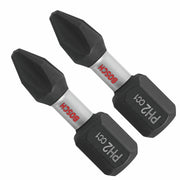 Bosch 2-Piece Driven 1 in Impact Phillips 2 Insert Bits ITDPH2102