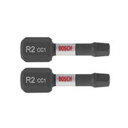 Bosch 2-Piece Driven 1 in Impact Square 2 Insert Bits ITDSQ2102