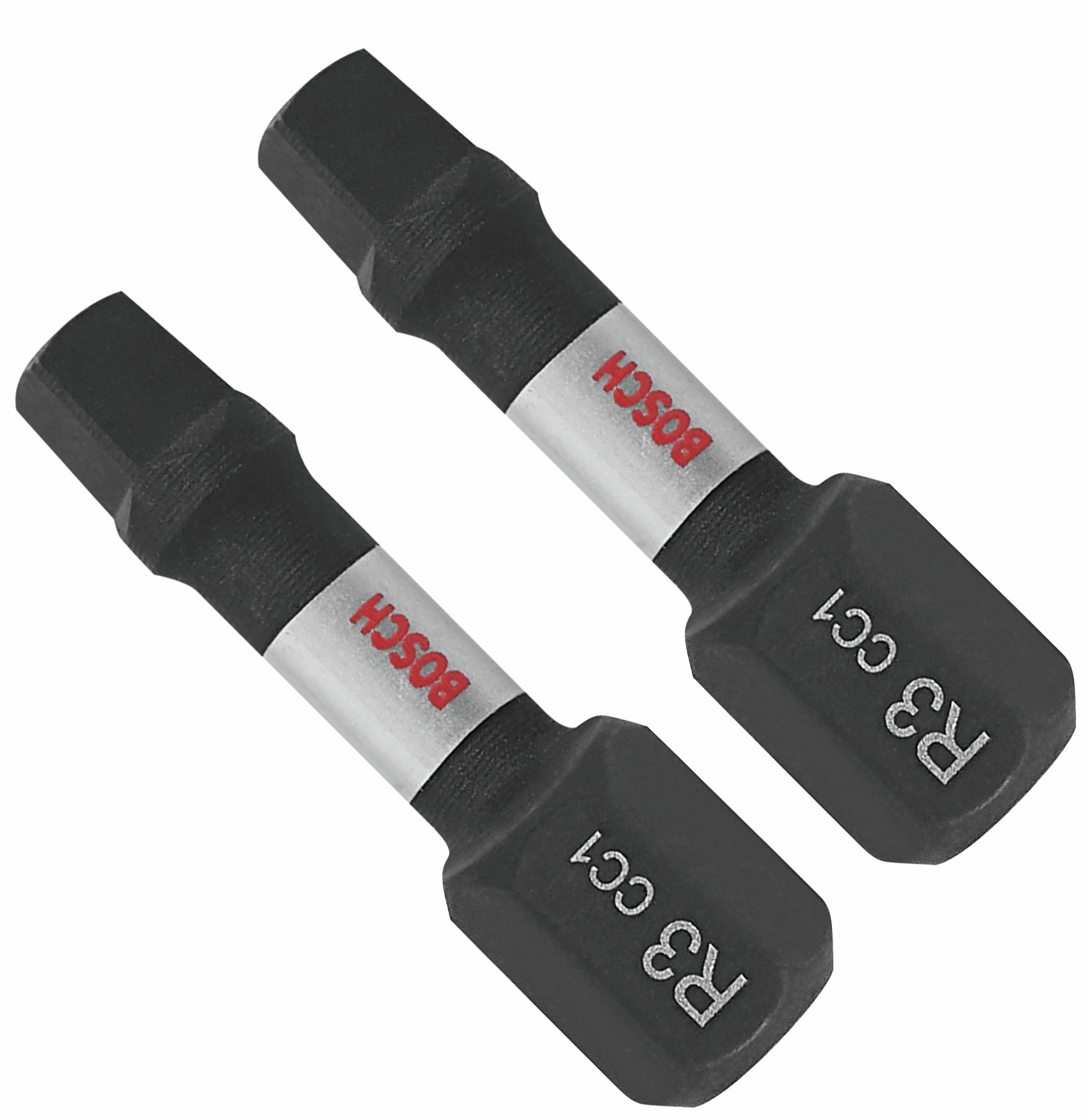 Bosch 2 pc Driven 1" Impact Square #3 Insert Bits ITDSQ3102