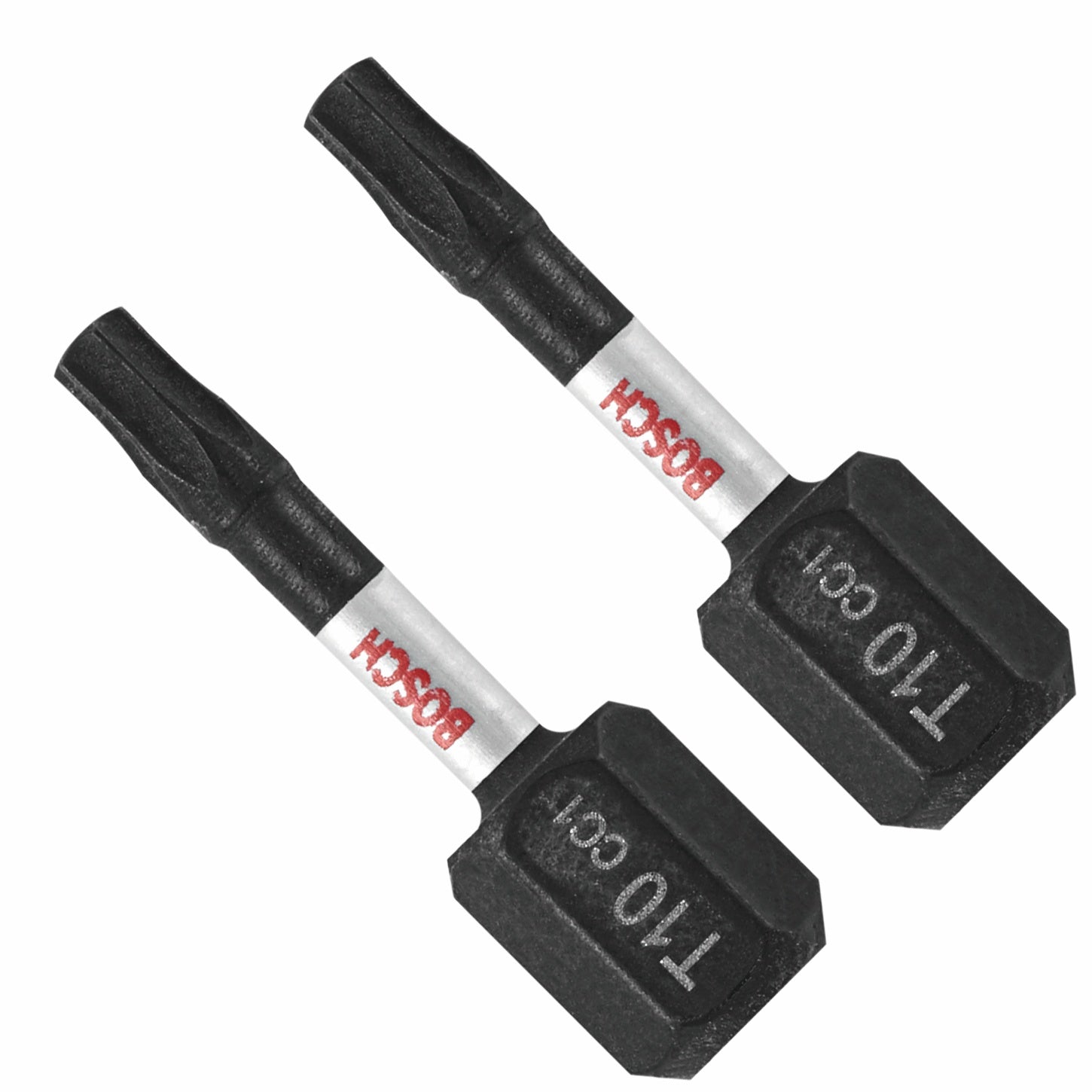 Bosch 2 pc Driven 1" Impact Torx #10 Insert Bits ITDT10102
