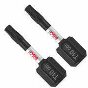 Bosch 2-Piece Driven 1 in Impact Torx 10 Insert Bits ITDT10102
