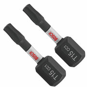 Bosch 2-Piece Driven 1 in Impact Torx 15 Insert Bits ITDT15102