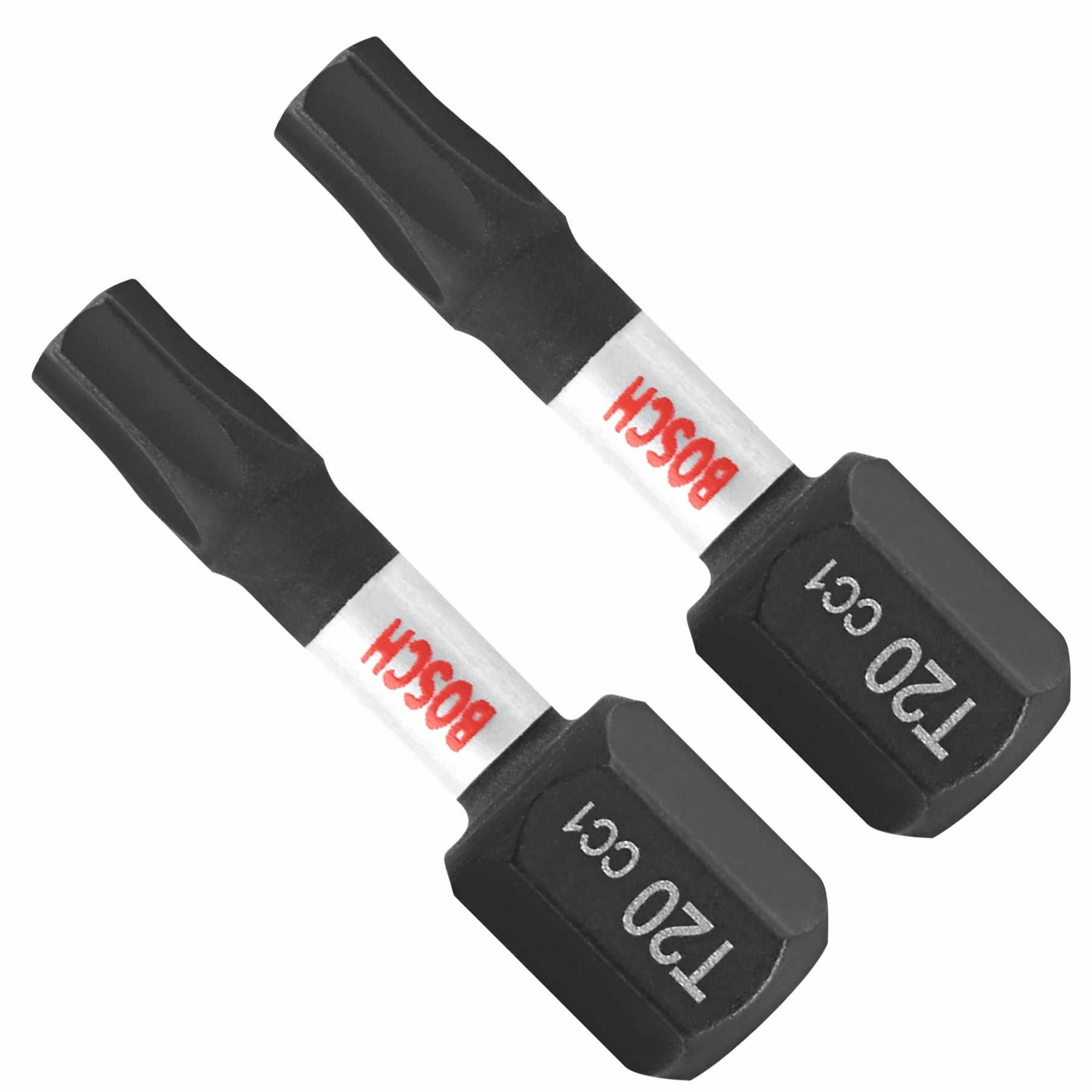 Bosch 2 pc Driven 1" Impact Torx #20 Insert Bits ITDT20102