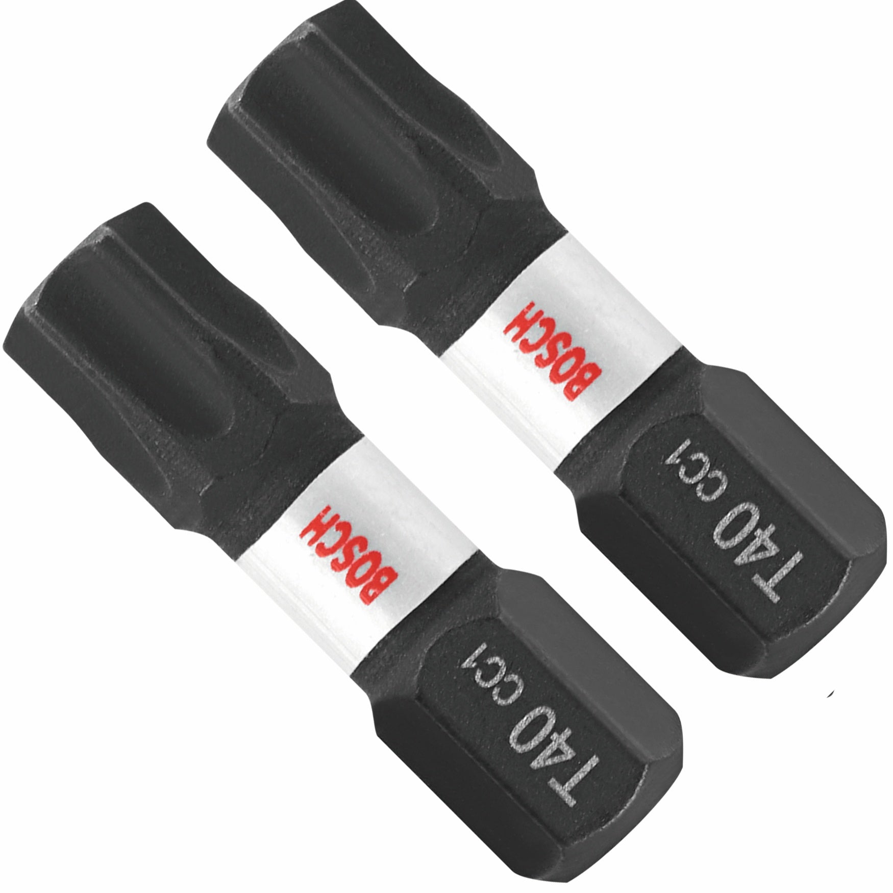 Bosch 2 pc Driven 1" Impact Torx #40 Insert Bits ITDT40102