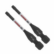 Bosch 2-Piece Driven 2 in Impact Square 1 Insert Bits ITDSQ1202