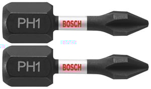 Bosch 2-Piece Impact Tough 1 in Phillips 1 Insert Bits ITPH1102