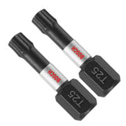 Bosch 2-Piece Impact Tough 1 in Torx 25 Insert Bits ITT25102