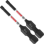 Bosch 2-Piece Impact Tough 2 in Torx 15 Power Bits ITT15202