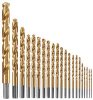 Bosch 21 pc TiN Coated Metal Drill Bit Set TI21A