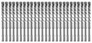 Bosch 25 pc 1/2 x 4 x 6" SDSplus Carbide Rotary Hammer Bits HCFC2081B25