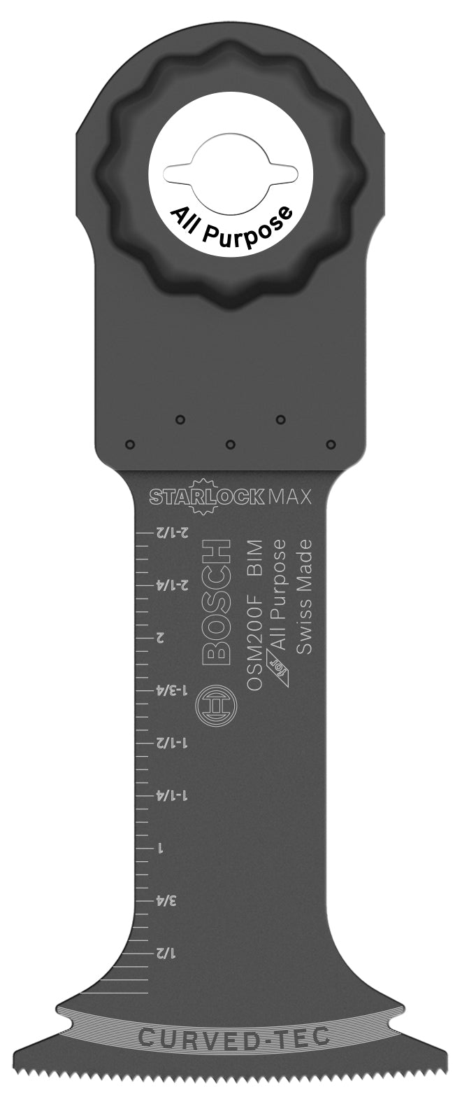 Bosch 2 in StarlockMax Oscillating Multi Tool Bi-Metal Plunge Cut Blade OSM200F