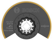 Bosch 3-1-2 in Starlock Oscillating Multi Tool Titanium Bi-Metal Segmented Saw Blade OSL312T