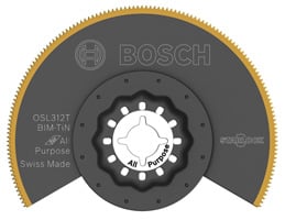 Bosch 3-1/2" Starlock Oscillating Titanium Segmented Saw Blade OSL312T