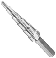 Bosch 3-16 in to 1-2 in High-Speed Steel Turbo Step Drill Bit SDC6