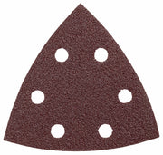Bosch 3-3-4 in 120 5-Piece Grit Detail Sander Abrasive Triangles for Wood SDTR120