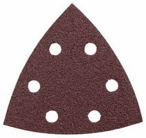 Bosch 3-3/4" 80G 5 pc Detail Sander Abrasive Triangles, Wood SDTR080
