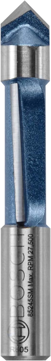 Bosch 3/8x1" Carbide Flute Shr. Angle Pilot Panel Router Bit 85245SMC