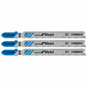 Bosch 3-Piece 3-5-8 in 21 TPI Speed for Metal T-Shank Jig Saw Blades T121AF3