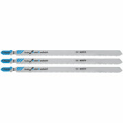 Bosch 3-Piece 7 in 14 TPI Flexible for Sandwich T-Shank Jig Saw Blades T718BF3