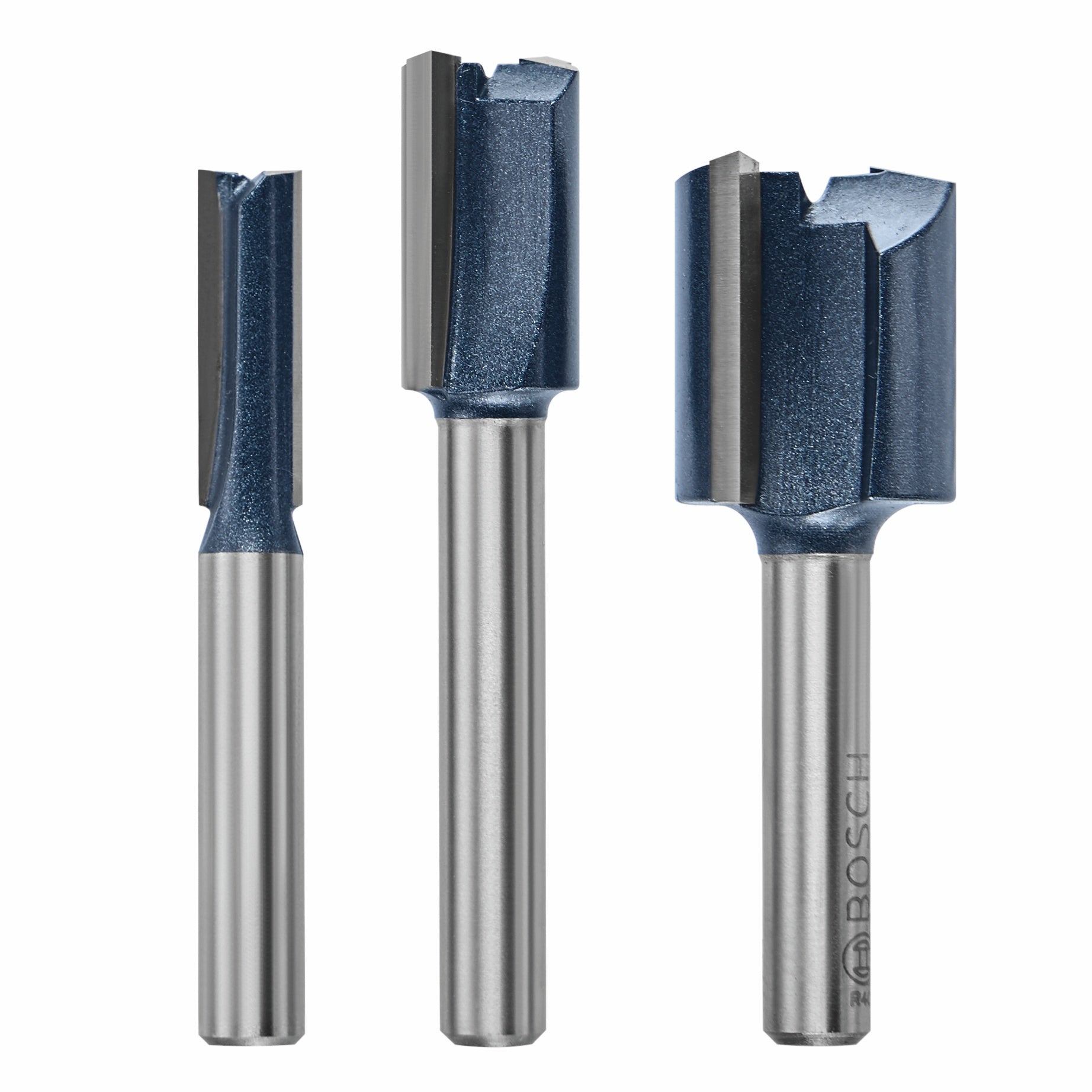 Bosch 3 pc Carbide-Tip Plywood Mortising Router Bit Set RBS023XW
