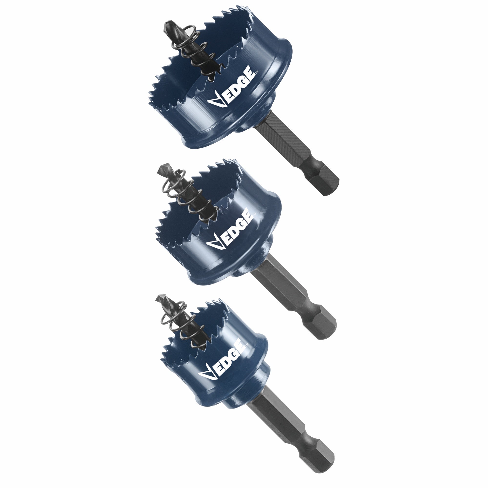 Bosch 3 pc Edge Impact Tough Hole Saw Set HTWS