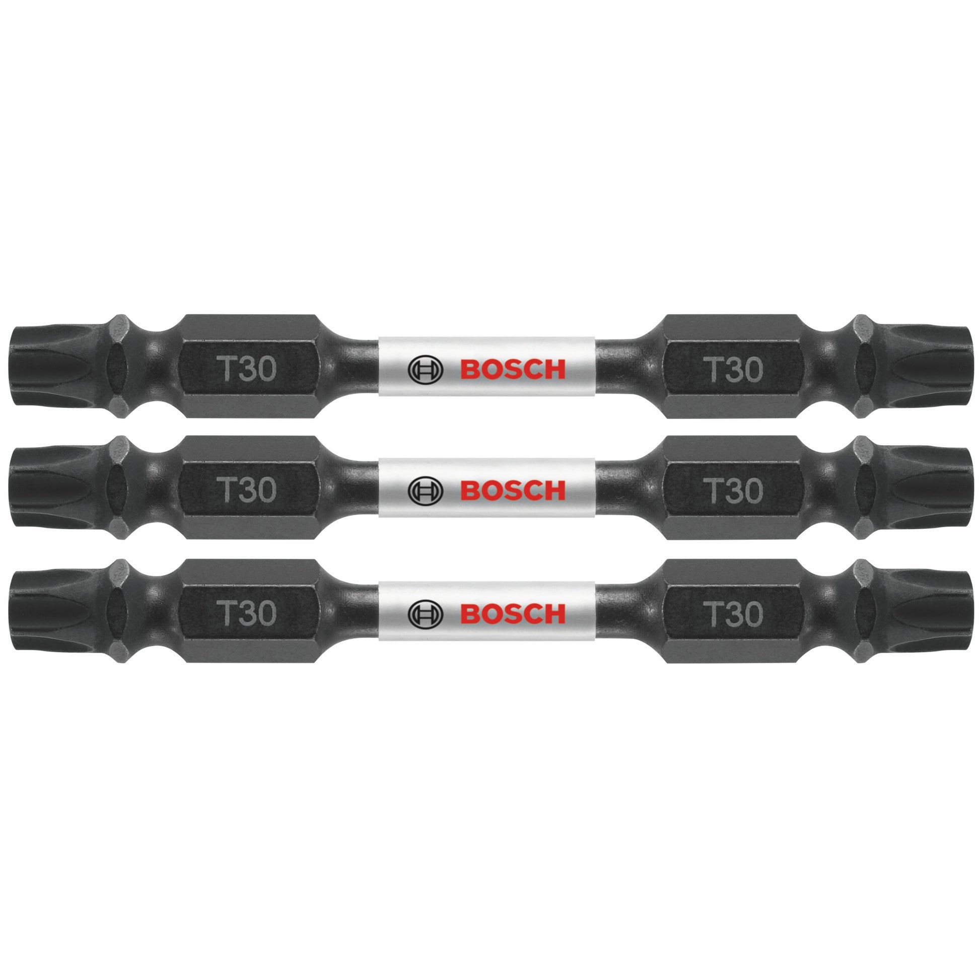 Bosch 3 pc Impact Tough 2.5" Torx #30 Double-Ended Bits ITDET302503