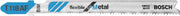 Bosch 3 in 24 TPI Bi-Metal T-Shank Jigsaw Blade 5-Pack T118AF